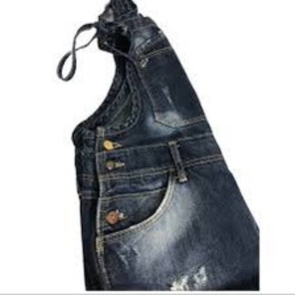 Zara Denim Rules by TRF overalls size S - Picture 5 of 10